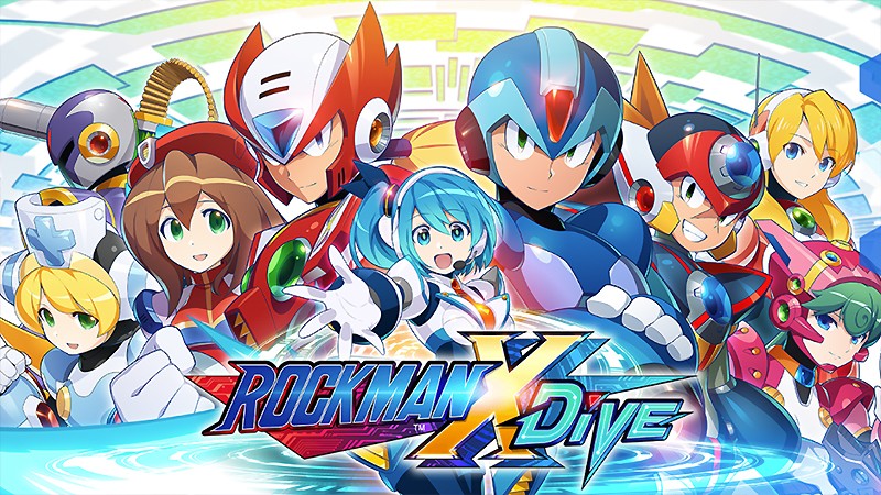 『ロックマンX DiVE』のタイトル画像