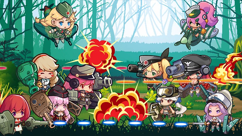 兵器が擬人化した少女と一緒に戦う『ポルト・ミラージュ』