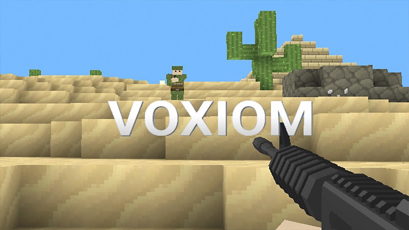 Voxiom マインクラフト そっくりの世界でfpsマルチプレイ対戦を楽しめるブラウザゲーム オンラインゲームズーム