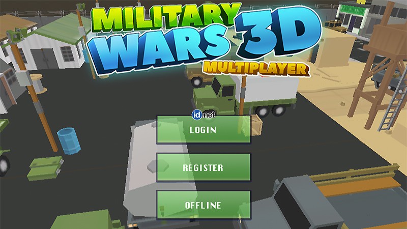 『Military Wars 3D Multiplayer』のタイトル画像