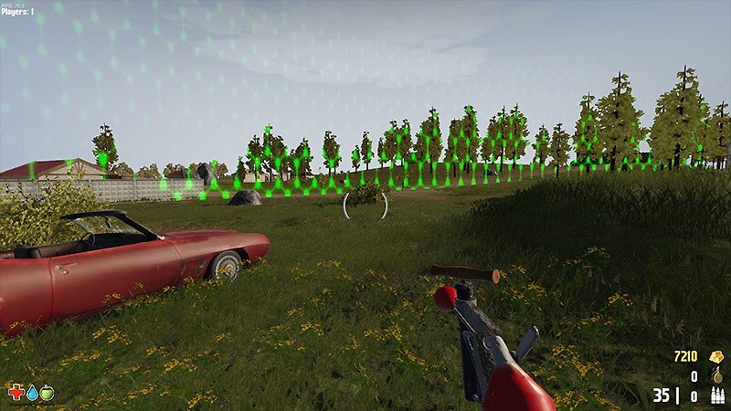 ガスバーナー風の武器も登場する『Battleground』