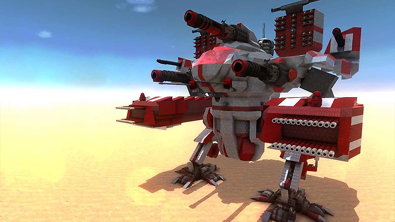 1000種類を超えるコンポーネントパーツを利用できる『From the Depths』