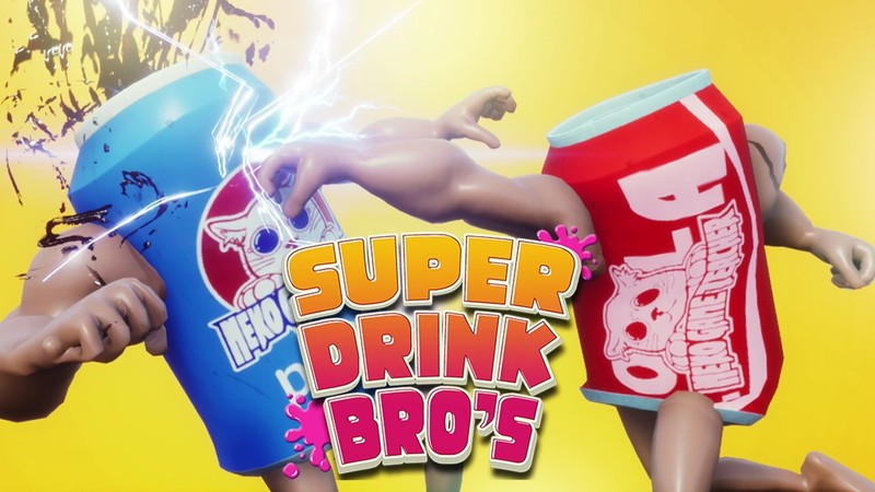 『super drink bros.』 タイトル