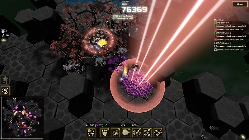 多彩なゲームモードで遊べる『Abstractanks』