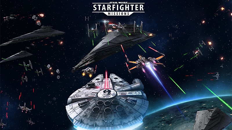 『スター・ウォーズ スターファイター・ミッション (Star Wars: Starfighter Missions)』のタイトル画像