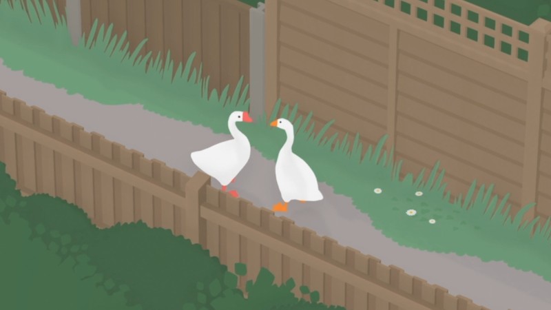 『untitled goose game 〜いたずらガチョウがやって来た！〜』見ているだけで癒されるガチョウ