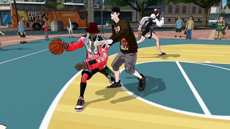 『freestyle 2 street basketball』かんたん操作で遊べるフリースタイルバスケ！