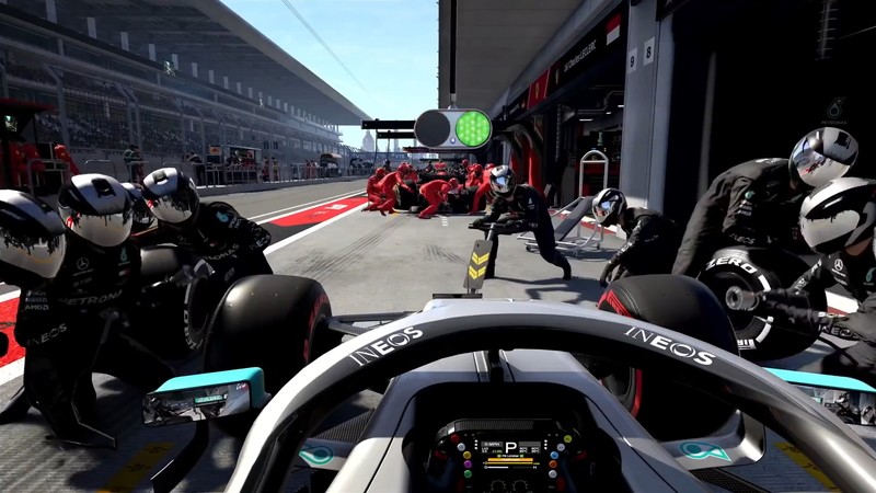 『f1 2020』 現実と区別がつかないほど、リアルなゲーム画面。