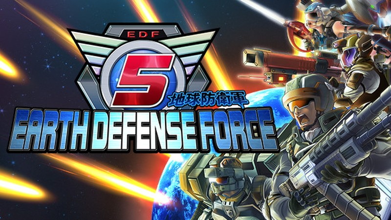 『earth defense force 5』 タイトル