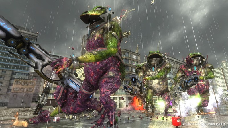 『earth defense force 5』宇宙からの侵略者「プライマー」がやってくる