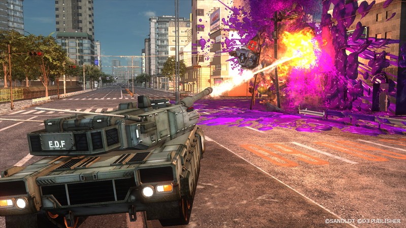 『earth defense force 5』 強力な兵器を搭載した「ビーグル」