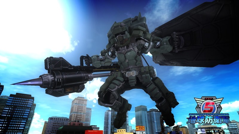 『earth defense force 5』フェンサー
