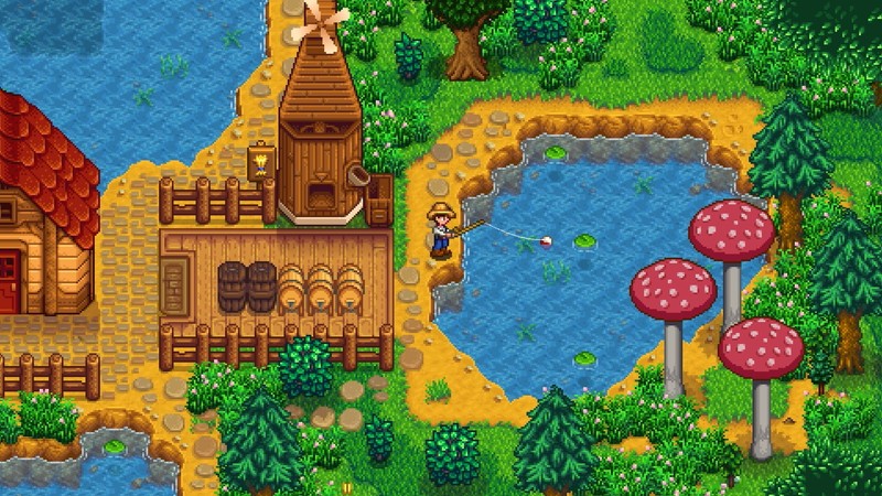 『stardew valley』釣りを楽しんでみよう