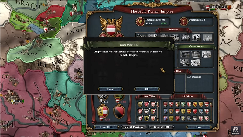 【Europa Universalis IV】動乱の大航海時代を舞台に国家運営