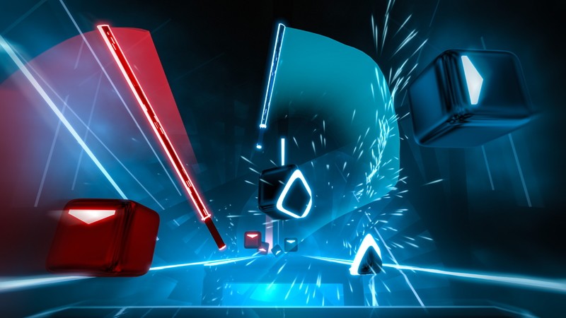 『beat saber』VR専用人気のリズムゲーム