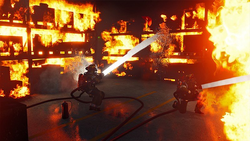 アメリカの消防士として活動できる『Firefighting Simulator - The Squad』
