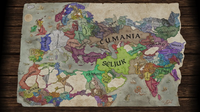 『crusader kings iii』好きな場所の領主になれる