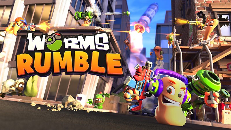 『Worms Rumble』のタイトル画像
