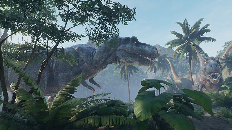 恐竜世界を散策できる『Digital Zoo Gallery』
