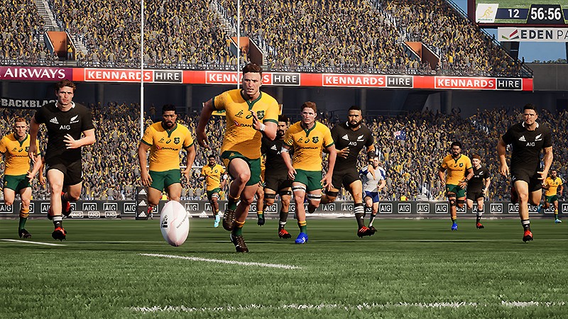 アクションの種類が増えている『Rugby Challenge 4』