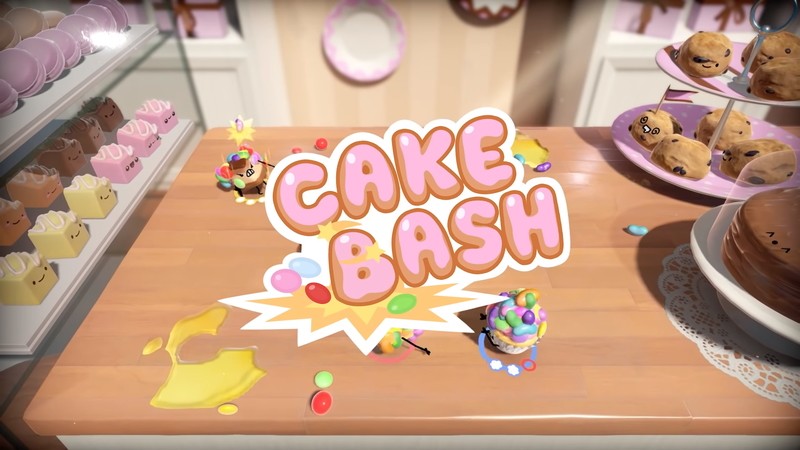 『cake bash』タイトル