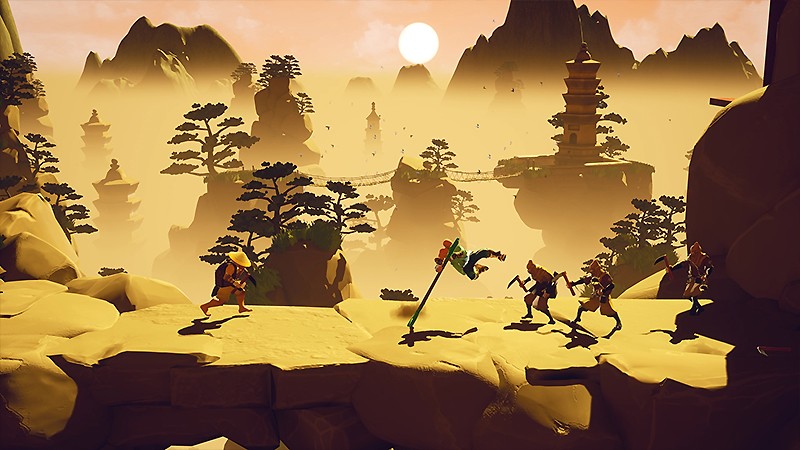ベルトスクロールアクションを体験できる『9 Monkeys of Shaolin』