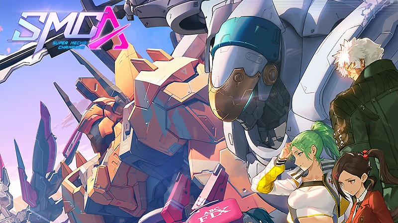 『Super Mecha Champions』のタイトル画像