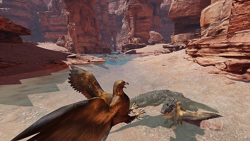 陸海空の動物が戦う『Food Chain』