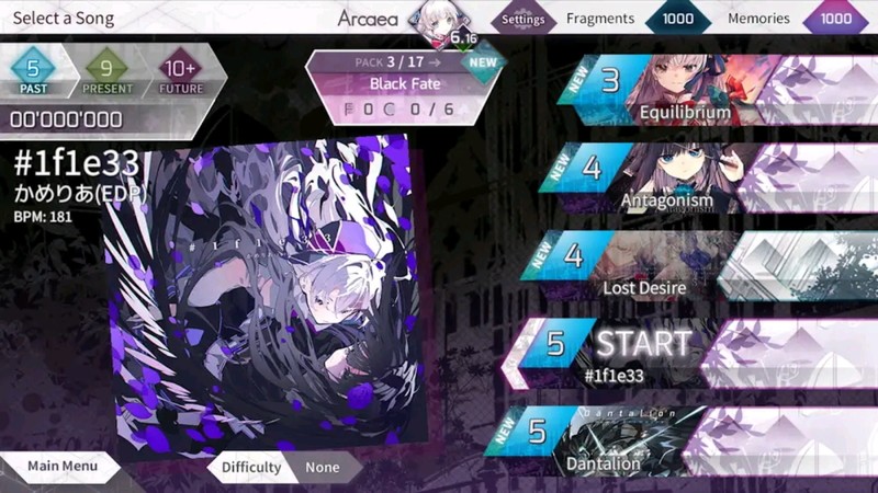 『arcaea』多彩な楽曲