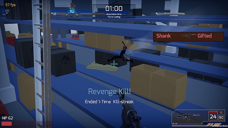 パルクールアクションが魅力の『Friendly Fire: Arena』
