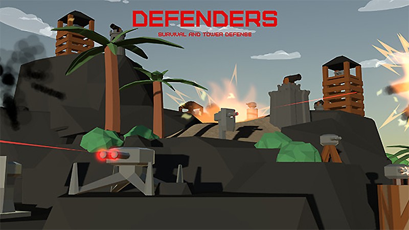『Defenders: Survival and Tower Defense』のタイトル画像