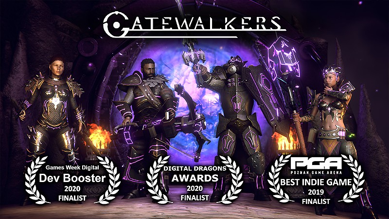 数々の賞でファイナリストに残った実績を持つ『Gatewalkers (Alpha)』