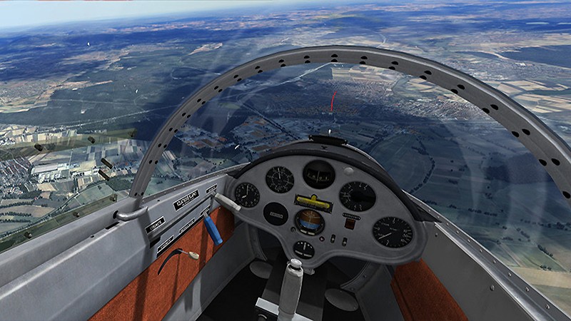 操縦席視点を体験できる『World of Aircraft: Glider Simulator』