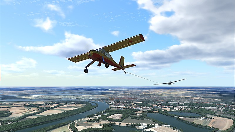 5種類の飛行機が登場する『World of Aircraft: Glider Simulator』