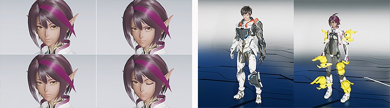 キャラメイクが充実している『PSO2 ニュージェネシス (NGS)』