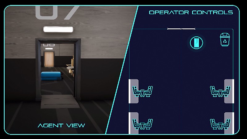 異なる画面を見ながら協力プレイを進める『Codename: Terranova』