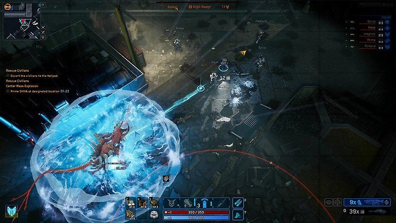 RTS形式のバトルが展開する『Red Solstice 2: Survivors』