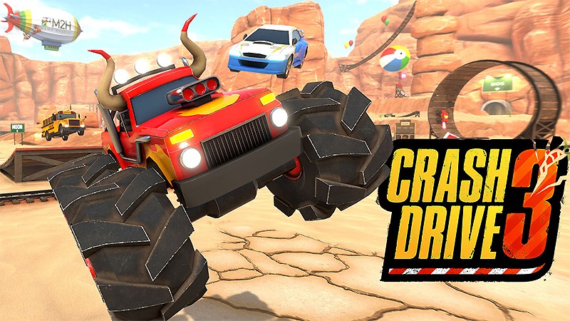 『Crash Drive 3 (クラッシュドライブ3)』のタイトル画像