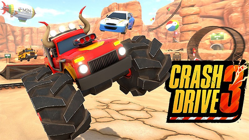 Crash Drive 3 クラッシュドライブ3 ゴキゲンな新作カーアクションゲーム第3弾 オンラインゲームズーム