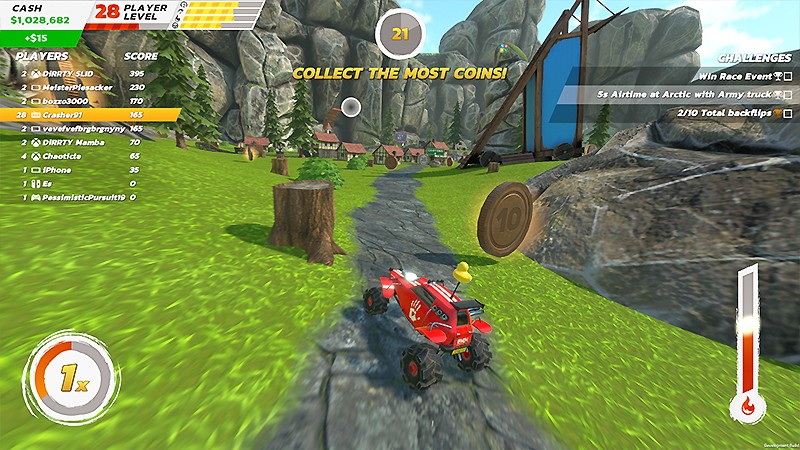 遊び要素が満載の新作『Crash Drive 3 (クラッシュドライブ3)』