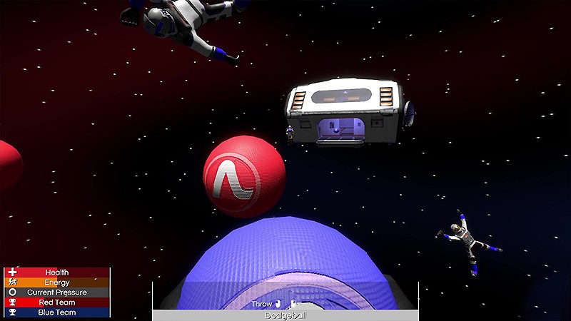 『Astrodition』のスペースドッジボールモード