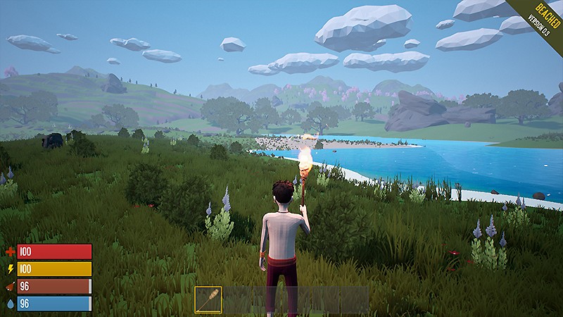 広大な世界を探索できる『BEACHED』