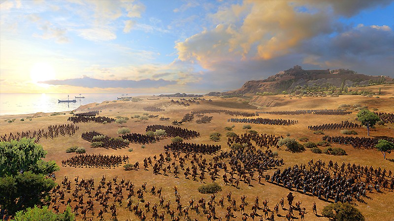 大規模な戦闘シーンを体験できる『A Total War Saga: TROY』