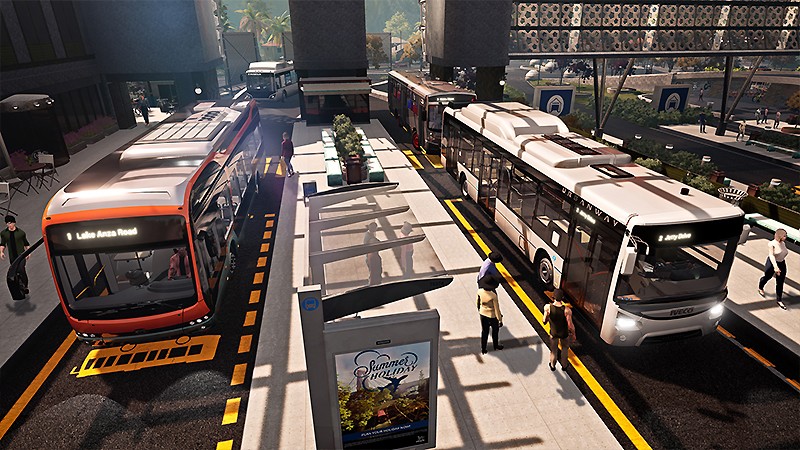 30種類のバスを運転できる『Bus Simulator 21』
