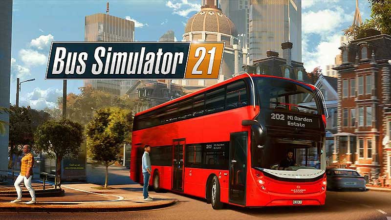 『Bus Simulator 21』のタイトル画像