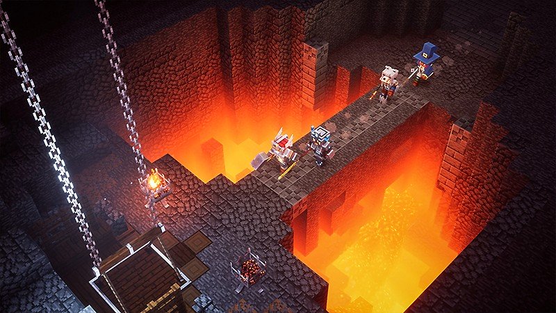 アクションRPG要素を体験できる『Minecraft Dungeons』