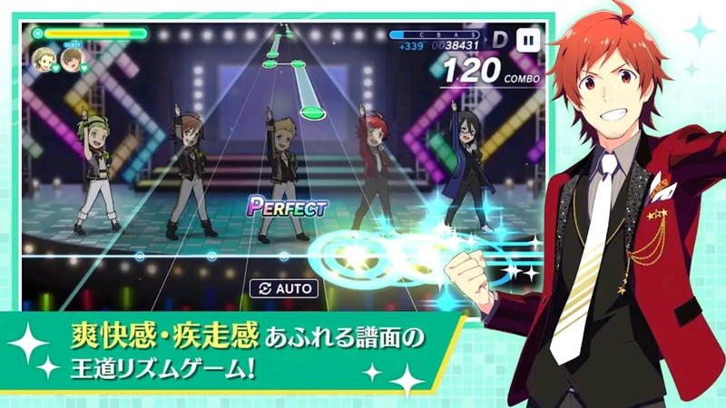 『アイドルマスターSideM GROWING STARS』王道リズムゲーム