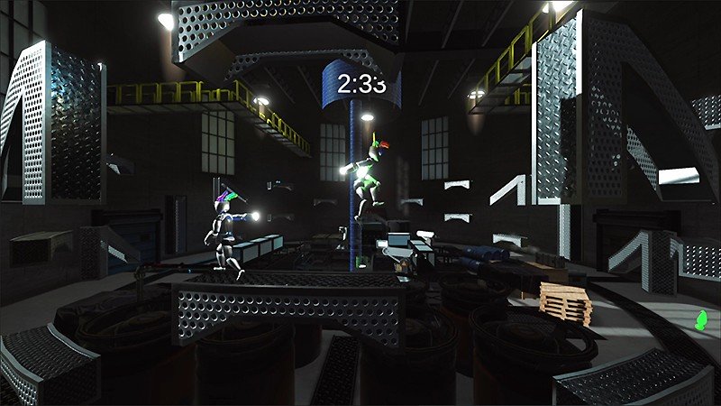 円筒形のアリーナで戦う『NRG』