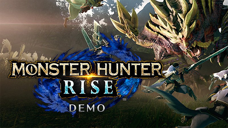 『MONSTER HUNTER RISE DEMO』のタイトル画像