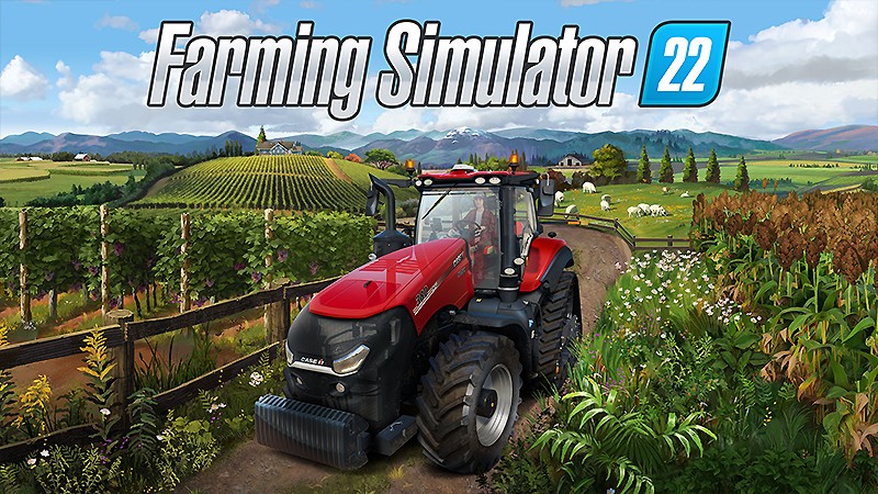 『Farming Simulator 22』のタイトル画像